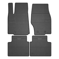 Tappetini per auto ElToro compatibili con Jeep Grand Cherokee V 4xe dal 2021 in poi su misura in gomma | Tipo Auto: SUV | Materiale resistente | Bordi alti protettivi